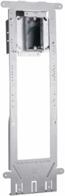 nVent CADDY All-in-One Floor-Mounted With Adjustable Mud Ring, 1 Gang, 3/4"–1 1/2" Drywall