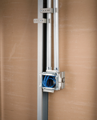 nVent CADDY All-in-One Stud-Mounted With Removable Mud Ring, 1 Gang, No Ground, 5/8" Drywall, 3 5/8"