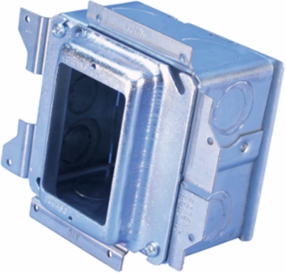 nVent CADDY All-in-One Stud-Mounted With Removable Mud Ring, 1 Gang, No Ground, 5/8" Drywall, 3 5/8"