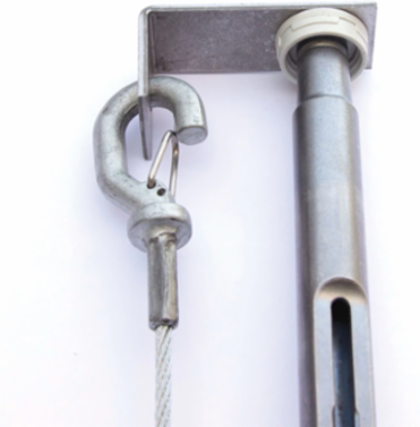 Angle Bracket with Nail Gun Insert