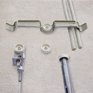 Angle Bracket with Nail Gun Insert