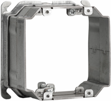 Adjustable Mud Ring, 2 Gang, 5/8"–1 1/2" Drywall