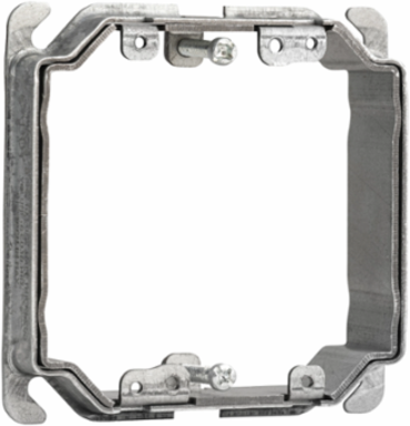 Adjustable Mud Ring, 2 Gang, 5/8"–1 1/2" Drywall