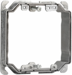 Adjustable Mud Ring, 2 Gang, 5/8"–1 1/2" Drywall