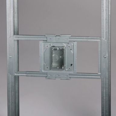Adjustable Mud Ring, 1 Gang, 3/4"–1 1/2" Drywall