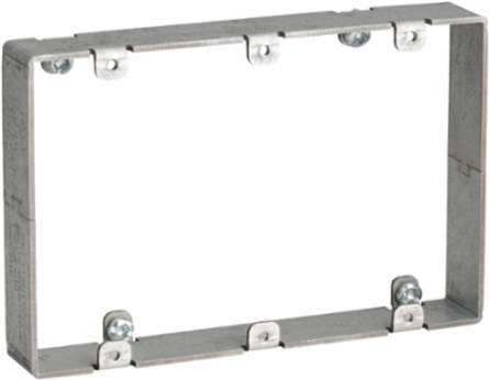 Adjustable Triple Gang Mud Ring, Extension
