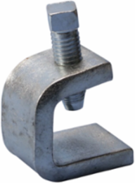 Internal Strut Beam Clamp with Bolt, Steel, EG, 3/8" Screw
