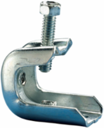 Beam Clamp, 1/4" Rod, 0.5" Max Flange