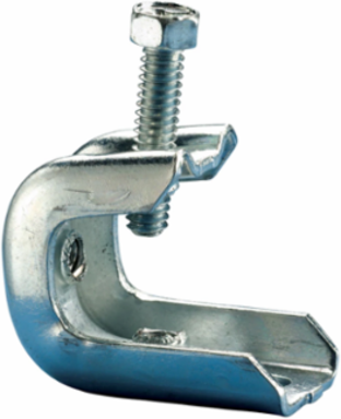 Beam Clamp, 3/8" Rod, 0.75" Max Flange