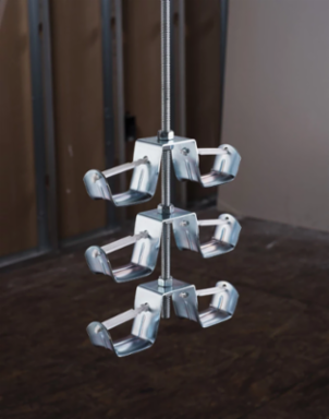 nVent CADDY Cat CM Double J-Hook, 70 Cable Capacity, Cat 5e, 30 Cable Capacity, Cat 6A