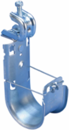 nVent CADDY Cat HP J-Hook with BC200 Beam Clamp, Swivel, 2" dia, 1/2" Max Flange
