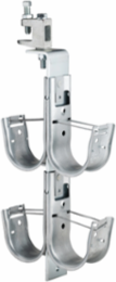 nVent CADDY Cat HP J-Hook Tree, Flange Mount, Double Sided, 2" dia, 2 Tier