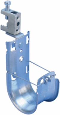 nVent CADDY Cat HP J-Hook with BC Beam Clamp, Swivel, 3" dia, 1/2" Max Flange