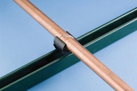 nVent CADDY Cushion Clamp Insulated Strut Clamp for Pipe/Tube, 3 1/8" OD, 3" Copper Tube
