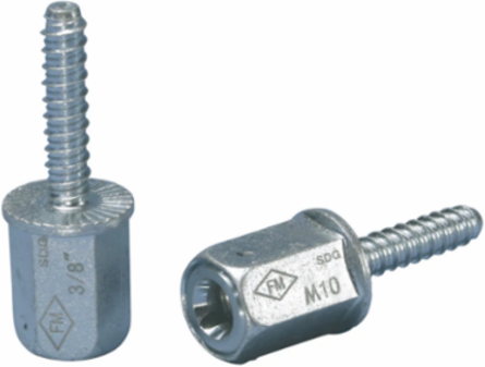 nVent CADDY Rod Lock Anchor Screw, 3/8" Rod, 2.875" x 1.25" x 0.875"