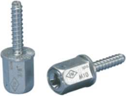 nVent CADDY Rod Lock Anchor Screw, 3/8" Rod, 2.875" x 1.25" x 0.875"