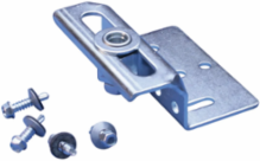 nVent CADDY Rod Lock Bottom-Mount Duct Bracket, 3/8" Rod