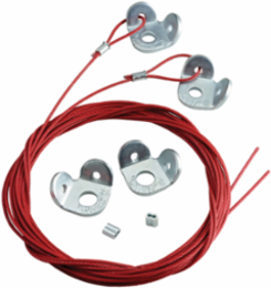 URC Attachment Kit, #12 Brace, Red, 9/16" Hole, 10' Brace Length