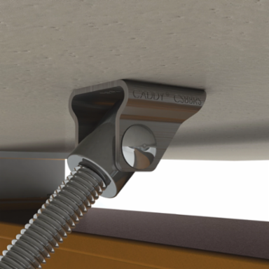 Branch Line Restraint Structure Attachment to Threaded Hole, 3/8", 1/2" Rod