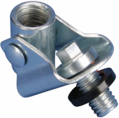 Branch Line Restraint Structure Attachment to Threaded Hole, 3/8", 1/2" Rod