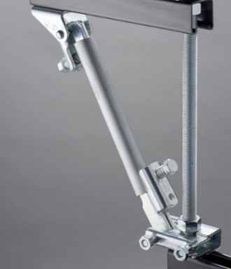 Trapeze Sway Brace, Pipe, 3/8", 1/2", 5/8", 3/4" Rod
