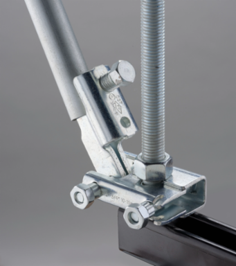 Trapeze Sway Brace, Strut, 3/8", 1/2", 5/8", 3/4" Rod