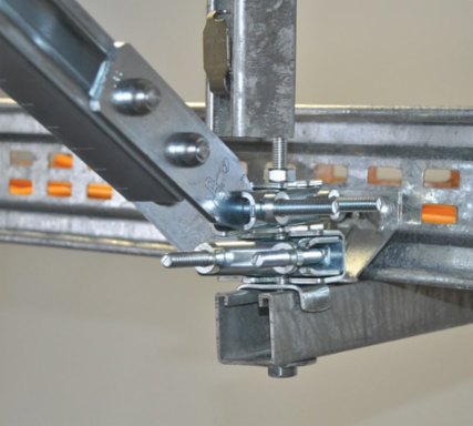 Trapeze Sway Brace, Strut, 3/8", 1/2", 5/8", 3/4" Rod