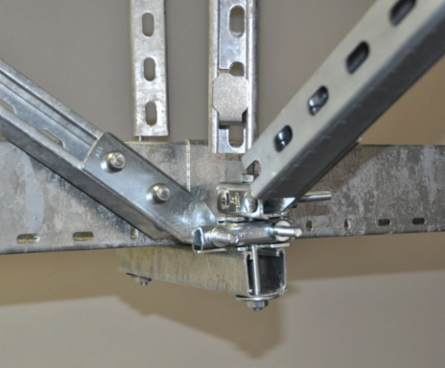 Trapeze Sway Brace, Strut, 3/8", 1/2", 5/8", 3/4" Rod