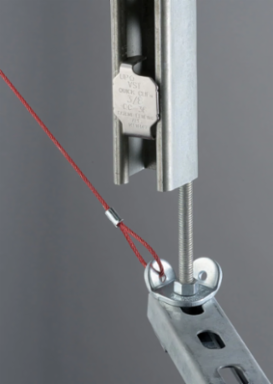 nVent CADDY Quick Clip Rod Stiffener, 3/8" Rod