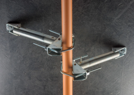 Lateral Telescoping Brace Assembly, 1'–1 1/2' Brace Length
