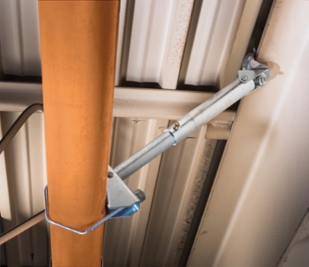 Lateral Telescoping Brace Assembly, 1'–1 1/2' Brace Length