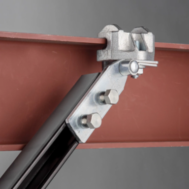 Universal Structural Bracket, Strut Brace, 9/16" Hole