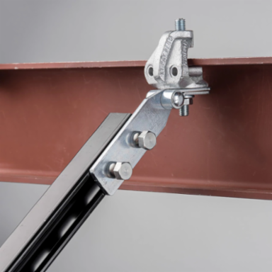 Universal Structural Bracket, Strut Brace, 13/16" Hole