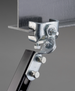Universal Structural Bracket, Strut Brace, 13/16" Hole