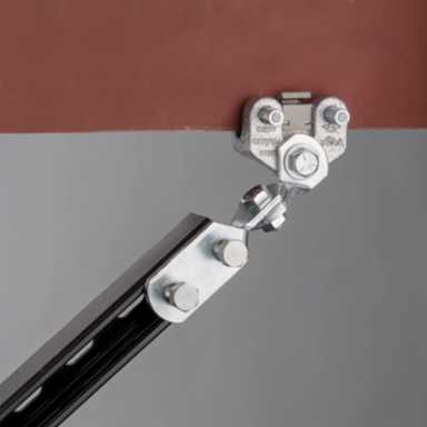 Strut Seismic Hinge Bracket Assembly, 13/16" Hole