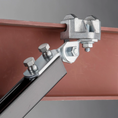 Strut Seismic Hinge Bracket Assembly, 13/16" Hole