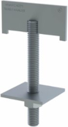 Truss-T Bar Joist Hanger, 3/8 Inch Rod, 1200 lb Load Capacity, Steel