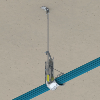 Drop Smooth Rod with Shot-Fire Bracket, 24", 0.215" dia