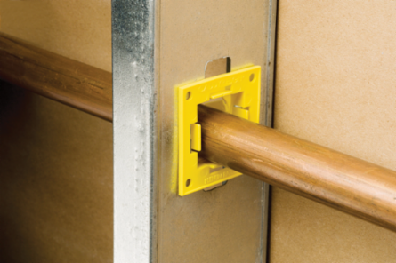 Easy Snap Grommet for Factory Punched Holes, 1" Max Copper Tube, 1/2", 3/4", 1" EMT, 1/2", 3/4", 1" Rigid/Pipe