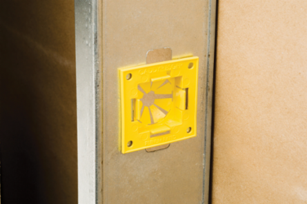 Easy Snap Grommet for Factory Punched Holes, 1" Max Copper Tube, 1/2", 3/4", 1" EMT, 1/2", 3/4", 1" Rigid/Pipe
