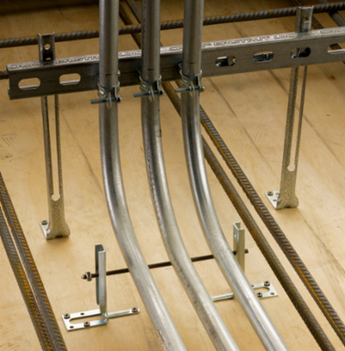 Footed Box/Conduit Support, 18"