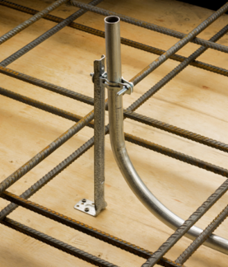 Footed Box/Conduit Support, 18"