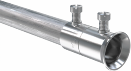 EMT Flared Traditional Coupler, 3"