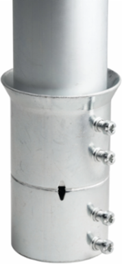 EMT Flared Traditional Coupler, 3"