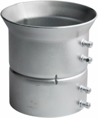 EMT Flared Traditional Coupler, 4"