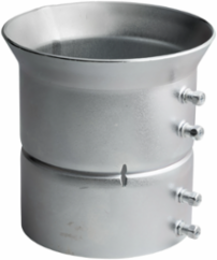 EMT Flared Traditional Coupler, 4"