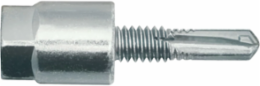 HangerMate Vertical Mount Screw for Steel, 1/4" Rod, 0.06"–0.25" Flange