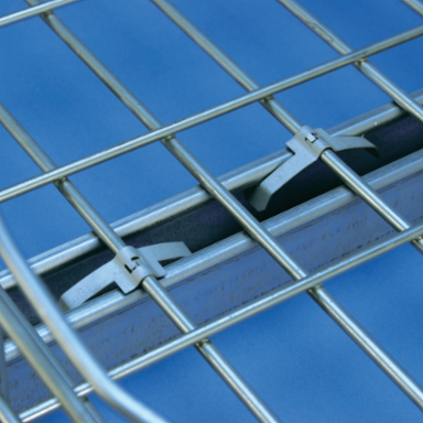 Wire Basket Tray Clip, 3/16"–5/16" Wire