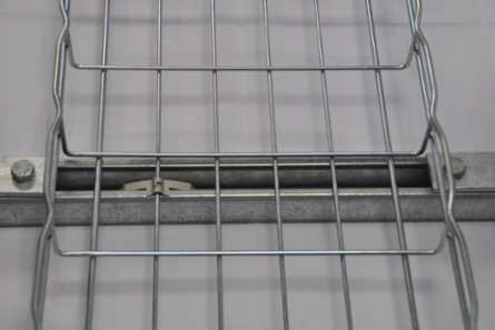 Wire Basket Tray Clip, 3/16"–5/16" Wire