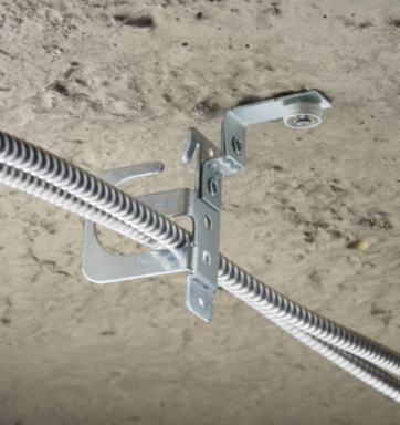 MC/AC Cable Support with Nail Gun Bracket